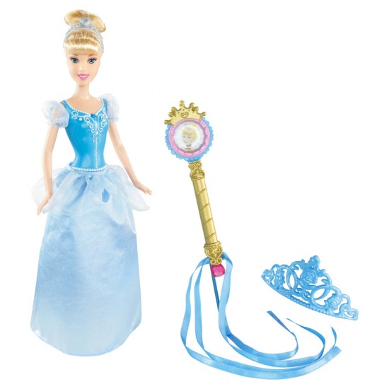 Princesas Disney Boneca + Tiara ? Cinderela Mattel R9728 R9729