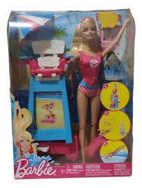Barbie Quero Ser Salva-vidas Com Acess�rios T9560