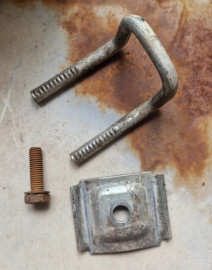 Batente Trava Fechadura Porta Malas Opala Ss