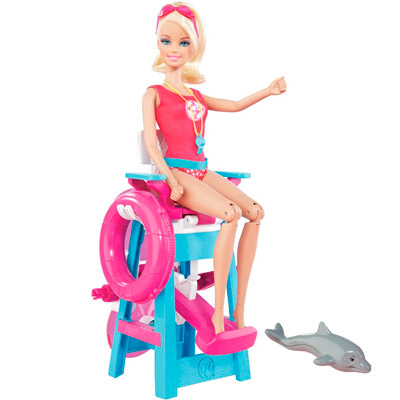 Barbie Quero Ser Salva-Vidas - Brinquedo Mattel