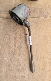 Canopla Cambio Com Alavanca Landau Galaxie F100 Preto/prata