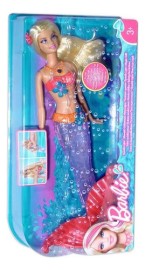 Boneca Barbie Sereia Com Luzes Modelo V7046 Mattel